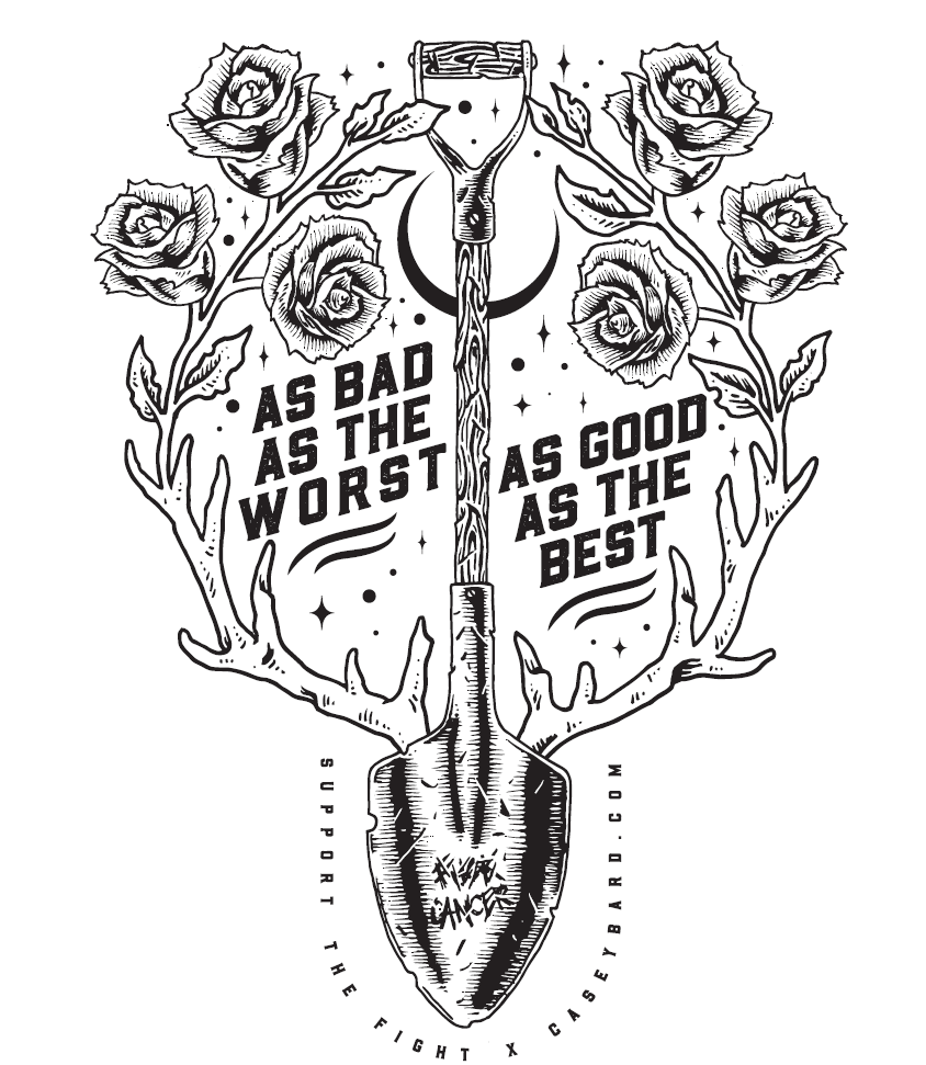 Support The Fight Stickers