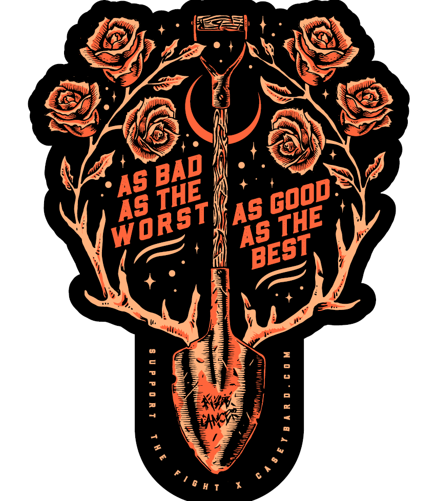 Support The Fight Stickers