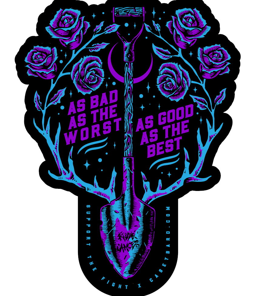 Support The Fight Stickers